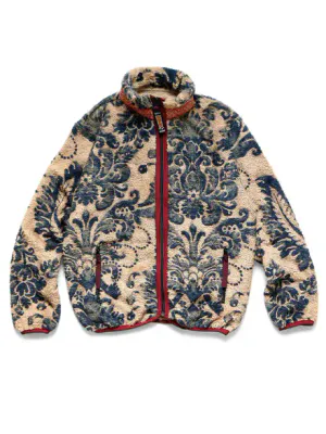 Kapital Damask fleece zip blouson