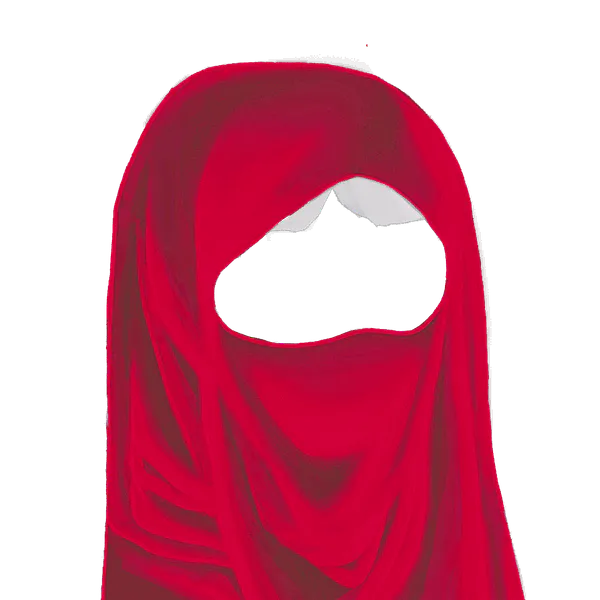 File:Red Niqab.png