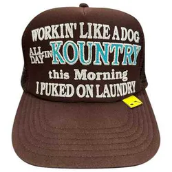 Kapital Kountry Workin’ Like a Dog Trucker Brown Hat (SS20)