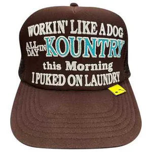 Kapital Kountry Workin’ Like a Dog Trucker Brown Hat (SS20)