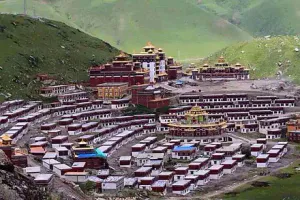 Dzogchen Monastery Aerial
