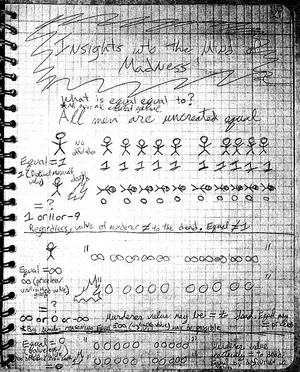 James Holmes Notebook 1