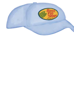 Denim Fish Cap