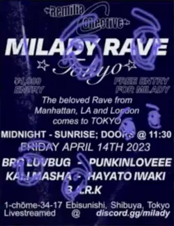 Milady Rave Tokyo 2023