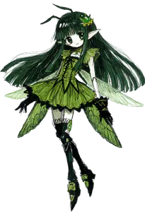 Green Beetle Girl