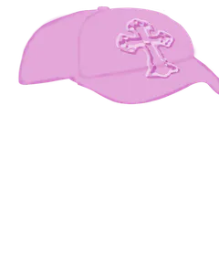 Cross Cap Pink