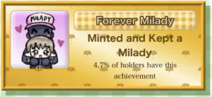 Forever Milady — Gold.