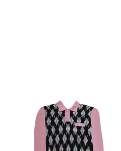 Pink Knit Polo