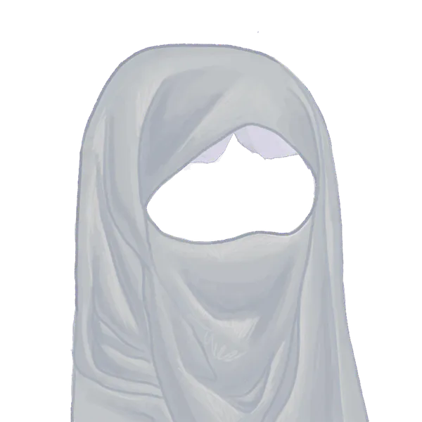 File:White Niqab.png